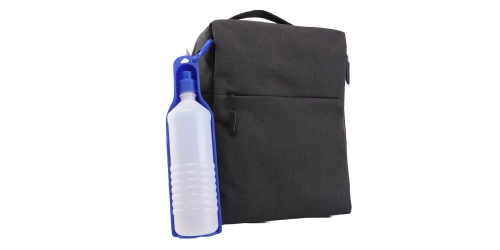 Duża podróżna butelka na wodę dla psa i kota 750 ml