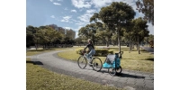 InnoPet Sporty Evolution - Ocean Blue - wózek do roweru dla psa i kota