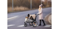 InnoPet Sporty Evolution Latte - wózek do roweru dla psa i kota
